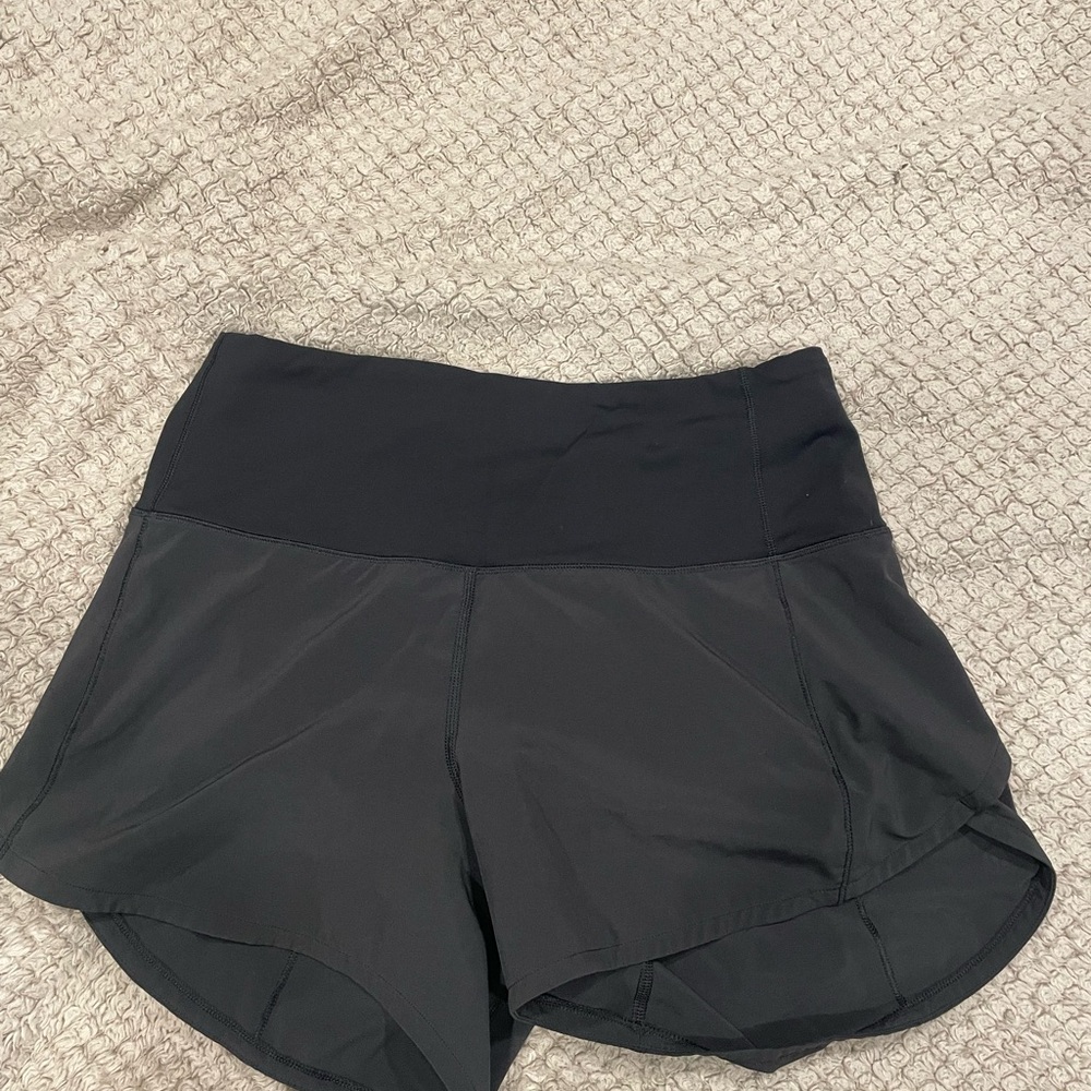 Lululemon Black Shorts (4 Tall)
